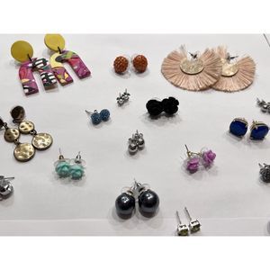 Lot of 26 pair of earrings